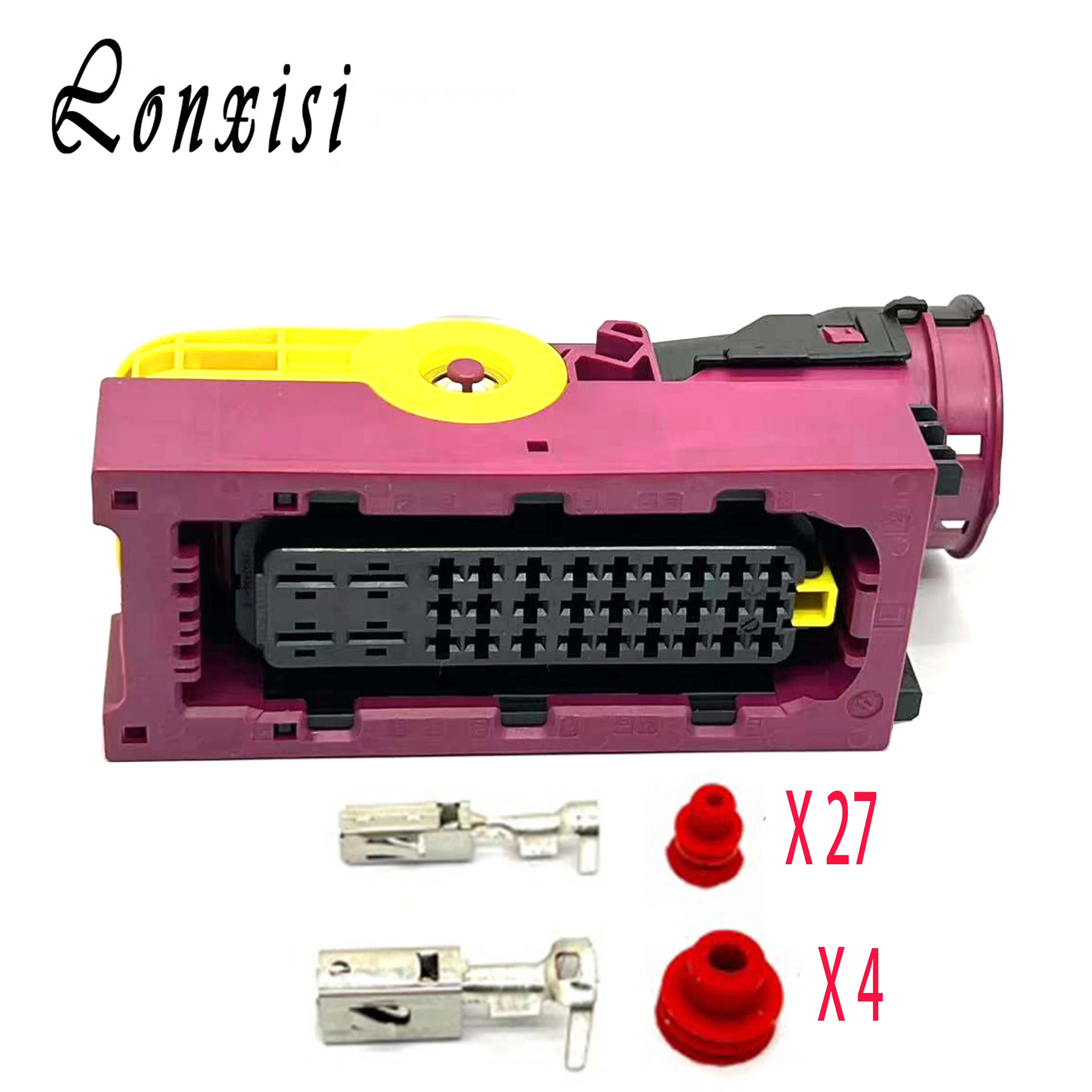 

1/5 Sets 31 Pin 1-1564297-6 Original Female Automotive Urea Pump Computer Board ECU DCU Module Plug Connector For Truck