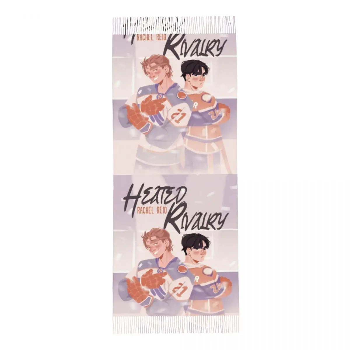 Heated Rivalry Shawls Wraps Women Warm Large Soft Scarf Canadian Sports Romance Pashmina Tassel Scarves