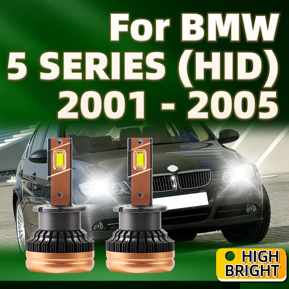 

LED Headlights D2S Car Bulbs 30000LM CSP Chip 6000K White Repalce HID Lamp For BMW 5 SERIES 2001 2002 2003 2004 2005
