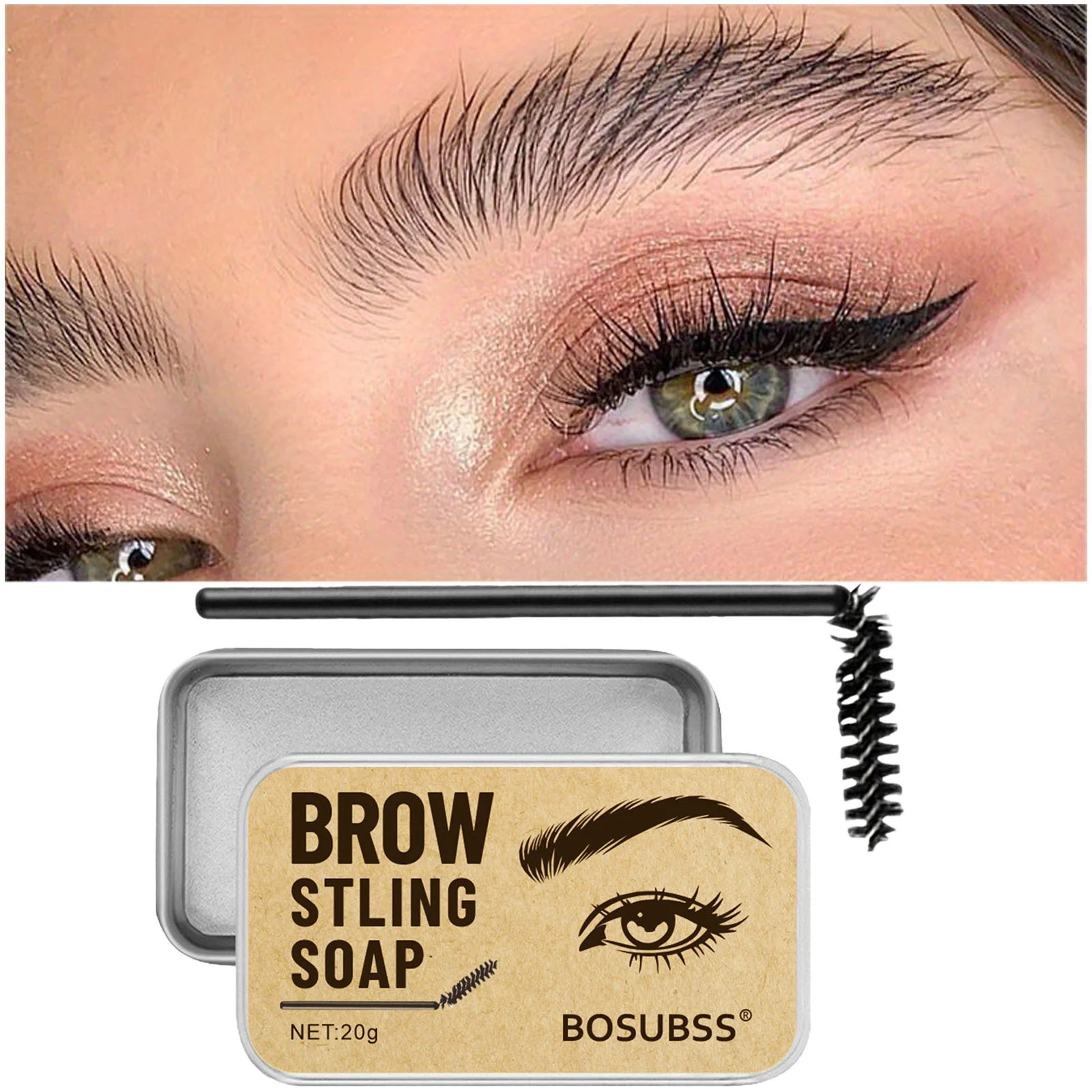 โปรเคลียร์ อายบราว เจล – แว็กซ์เขียนคิ้วแบบใส กันน้ำ ติดทนนาน ไม่เลอะง่าย จัดแต่งทรงง่าย ให้ลุคแต่งหน้าแบบธรรมชาติ