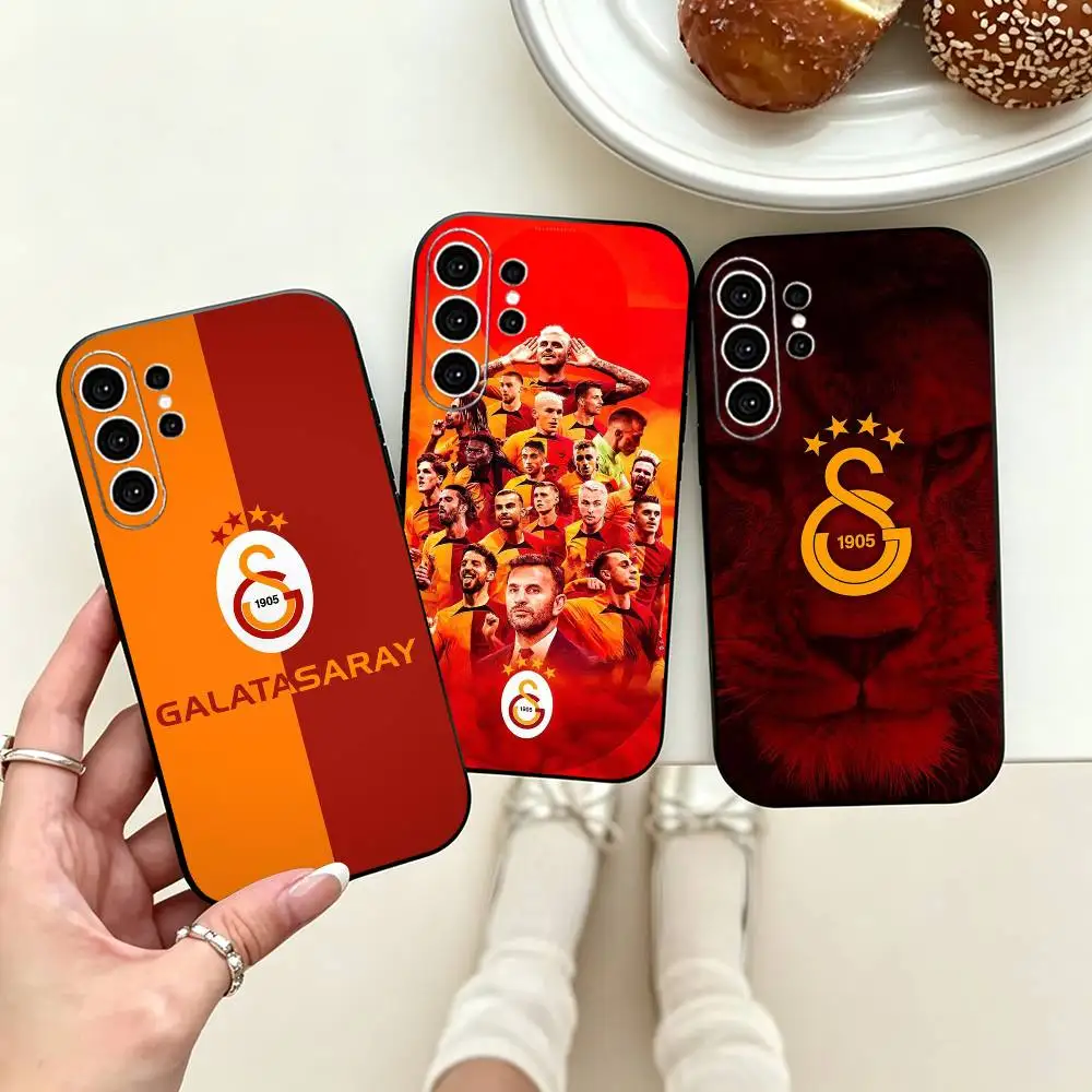 Football team galatasaray   Phone Case For Samsung S25,S24,S21,S22,S23,S30,Ultra,S20,Plus,Fe,Lite,Note,10,Black Cover