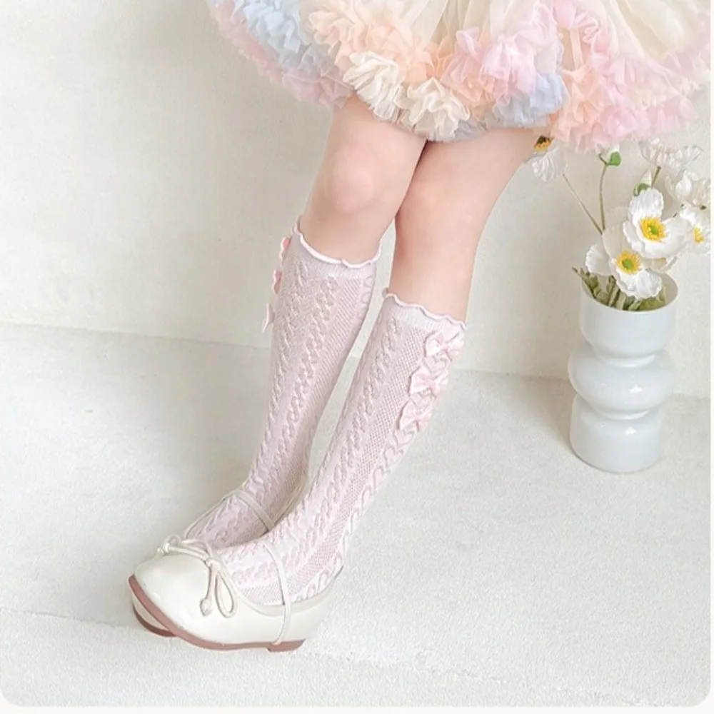 New Lolita Leg Covers Ballet Style Breathable Pile Sock Mesh Lace Hosiery Party