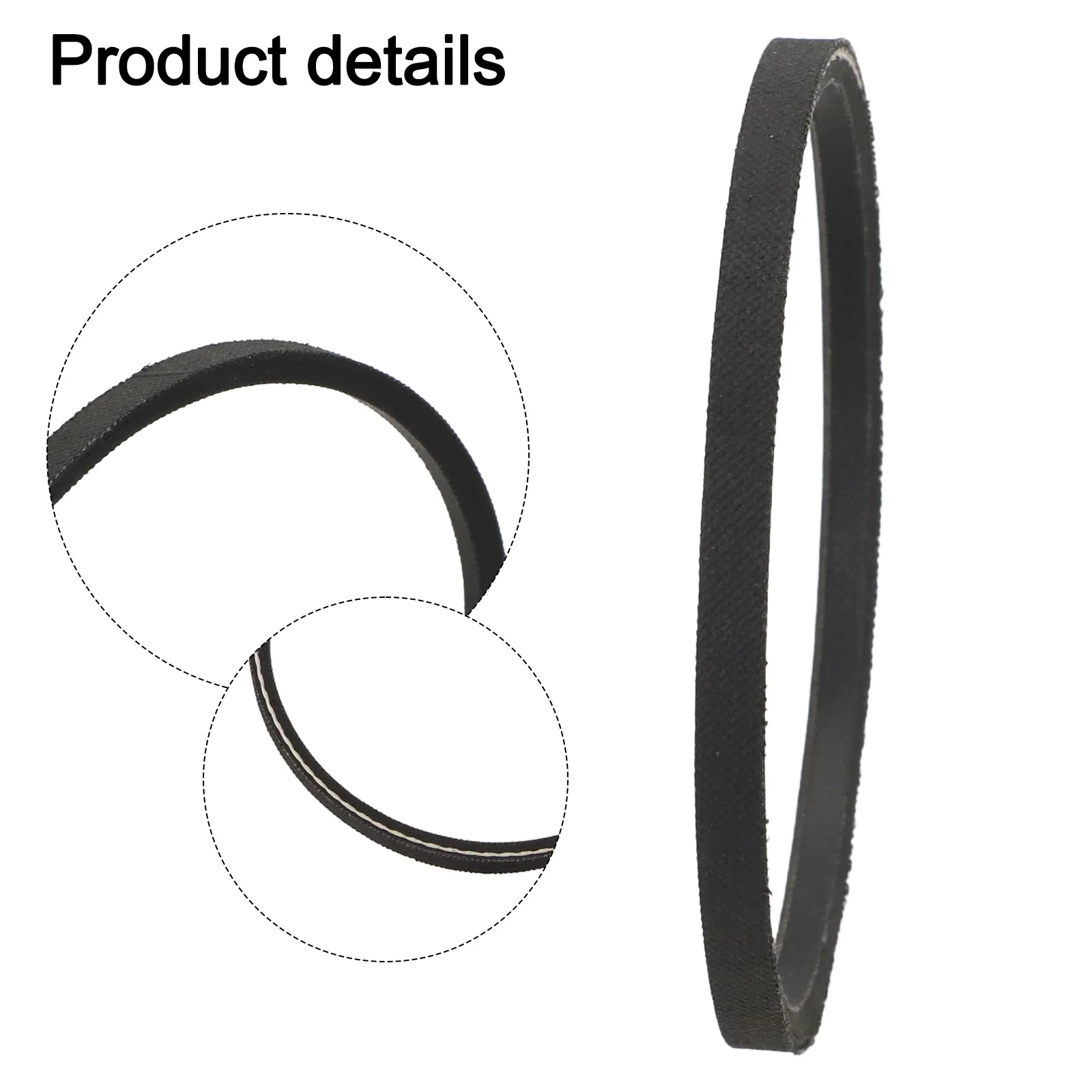 

For 38528034 Vacuum Cleaner Replacement Belt 38528034 Belt Black Vacuum Cleaner Belt 2 Piece Pack Compatible With 38528034