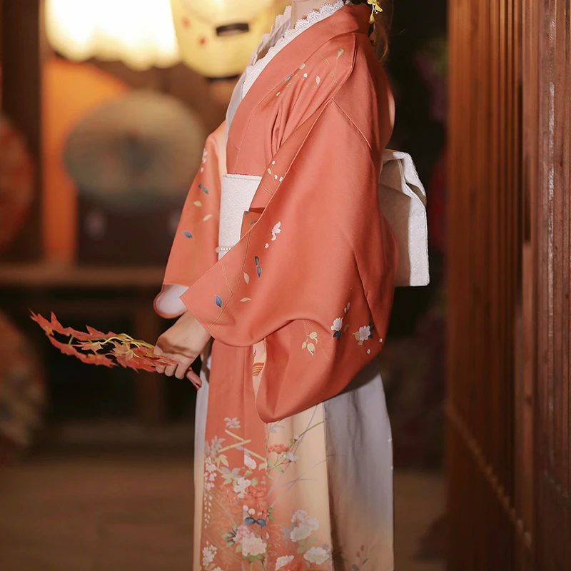 Japanese Style Improved Kimono Girls' Retro Dress Photography Travel