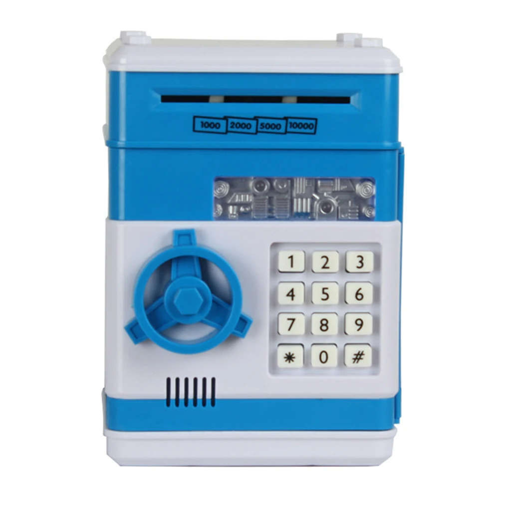 Electronic Piggy Bank Safe Password Money Box Children Digital Coins Cash Saving Safe Deposit Machine Birthday Gift