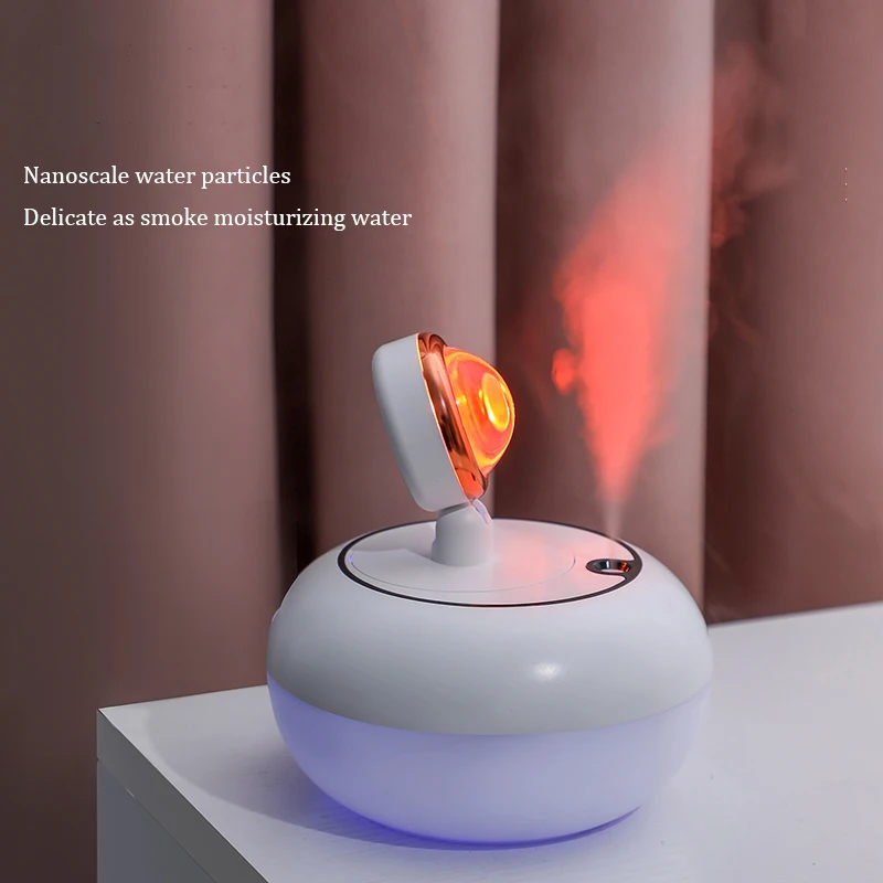 Humidificador de lámpara de atardecer, difusor de aromaterapia de aceite esencial para el hogar, ambiente creativo, luz nocturna, Usb creativo, 30-50 ml/h