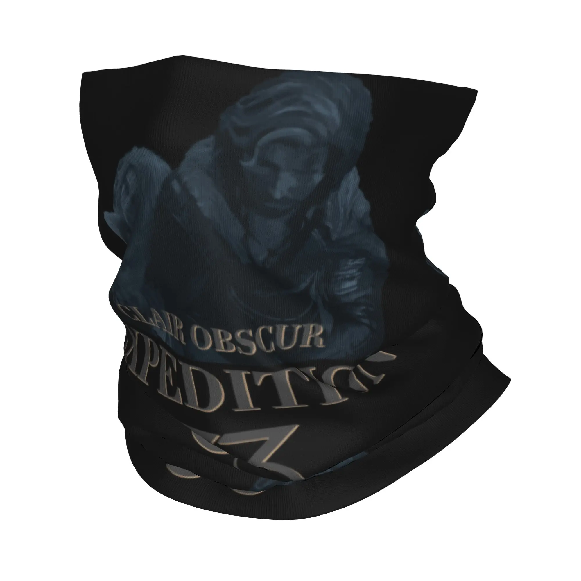Video Game Clair Obscur Expedition 33 Winter Headband Neck Warmer Women Men Ski Cycling Tube Scarf  Face Bandana Gaiter