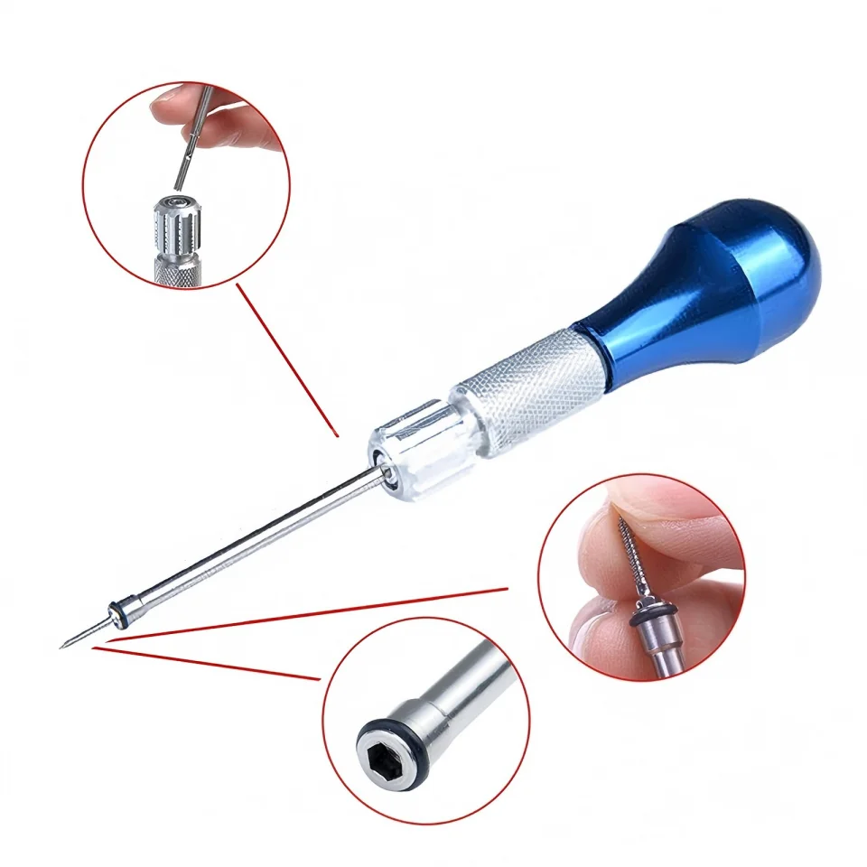 Dental Orthodontic Titanium Micro Implant Mini Screws 1.4 1.6 2.0mm Temporary Anchorage Device TADs System Screwdriver Tool