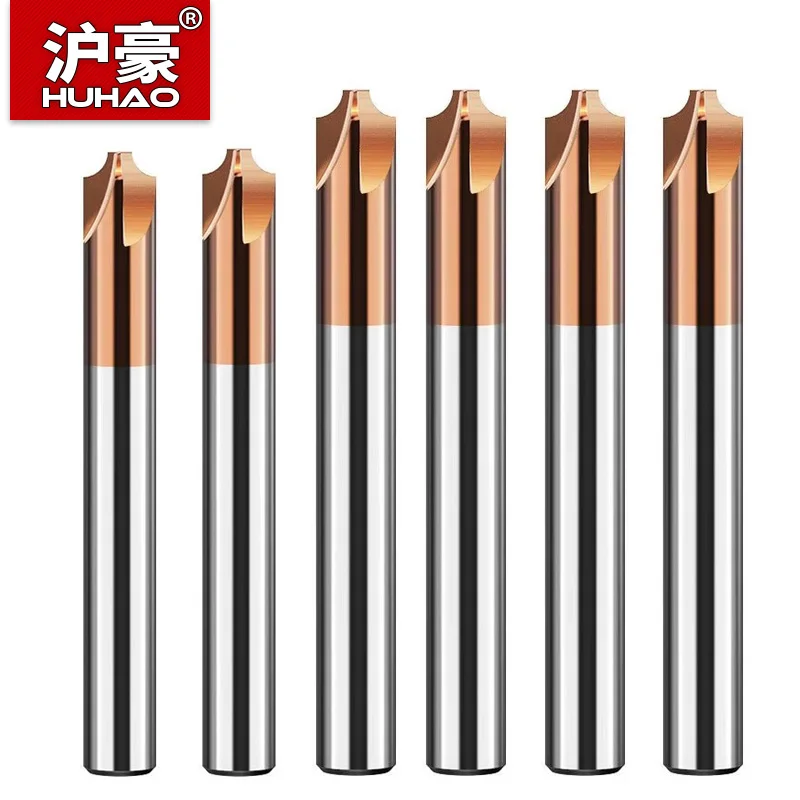

HUHAO HRC55 Radius Corner Rounding Milling Cutter Chamfering Outside Radii Router Bits Carbide Steel Solid End Mill CNC Tools