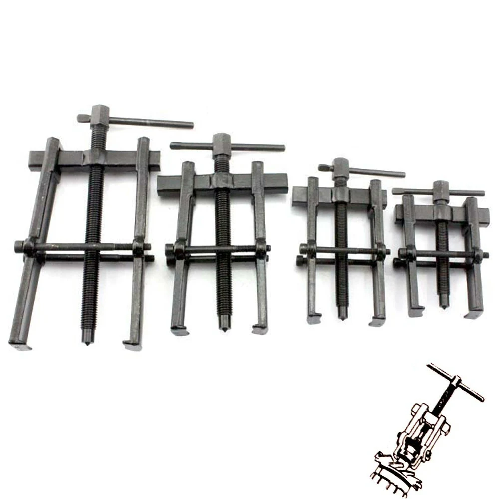 Two Jaw Twin Legs Bearing Gear Puller Remover Hand Tool Removal Kit Puller Armature Bearing Extractor Installation Remove Tools