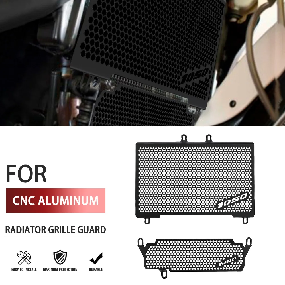 Motorcycle Accessories For Speed Triple1050 2005 2006-2010 Triple 1050 Radiator Guard Grille Cover Aluminum Protector Grill Mesh