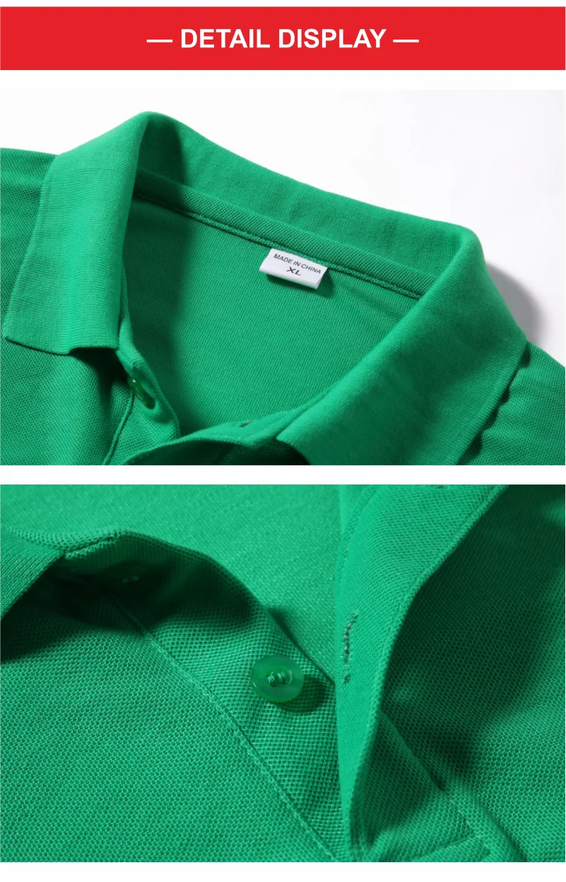 KAISING Sommer Kausal Poloshirt Individuelles Logo Gedruckt Text Bild Marke Stickerei Persönliches Design Atmungsaktive Männer Und Frauen Tops – Detail 8