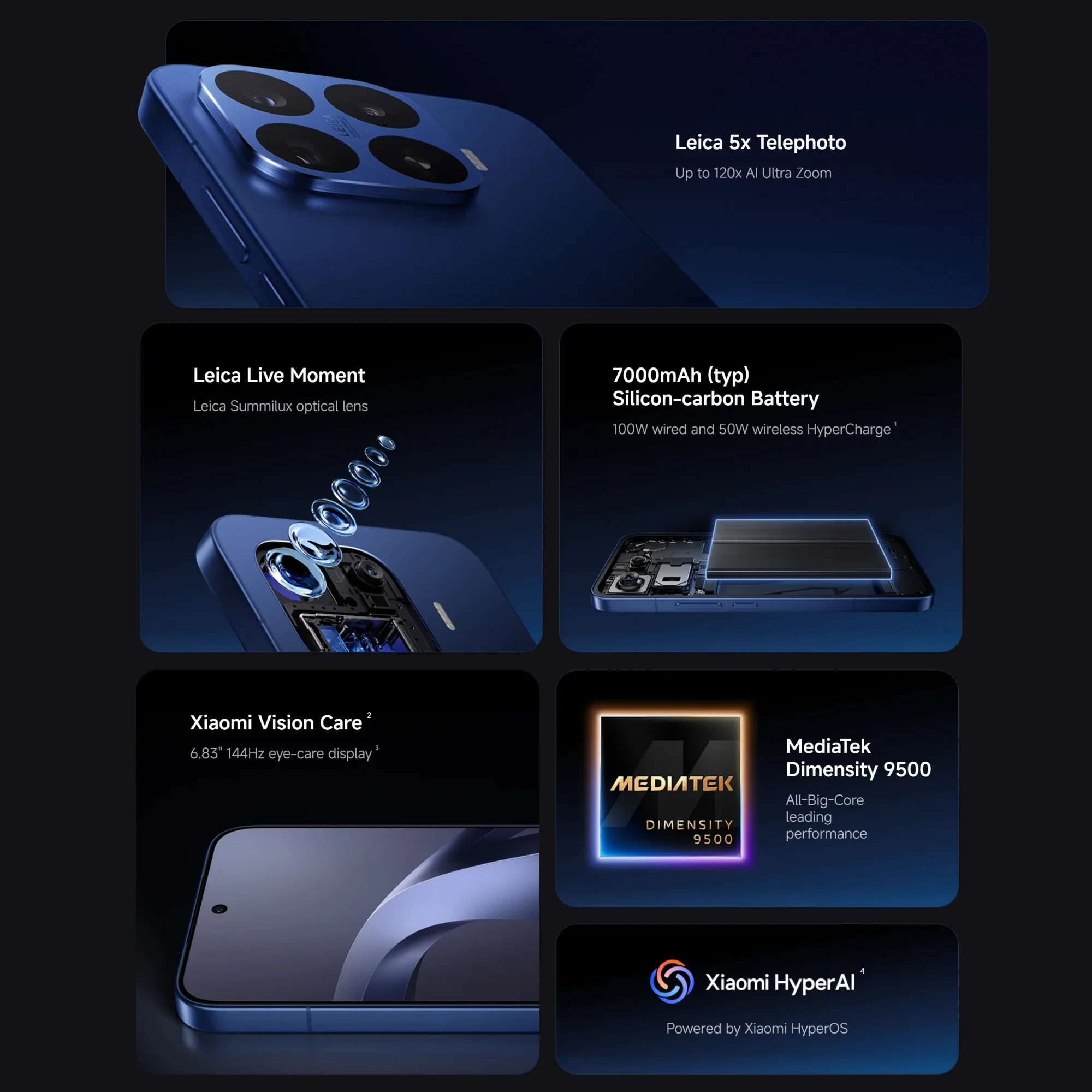 Xiaomi 17T Pro 5G Smartphone