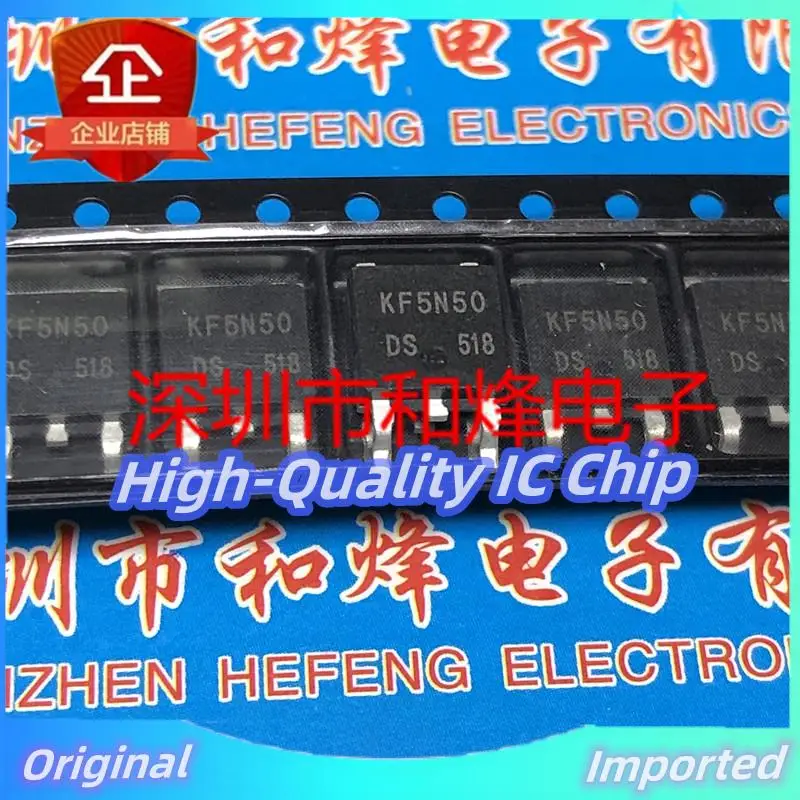 10PCS-30PCS  KF5N50 KF5N50D  TO-252 500V 5A   Imported Original  Best Quality