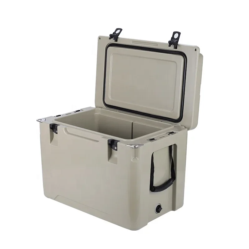 45 Quart Ice Chest Heavy Duty High Performance Roto Molded Commercial Grade Insulated Cooler