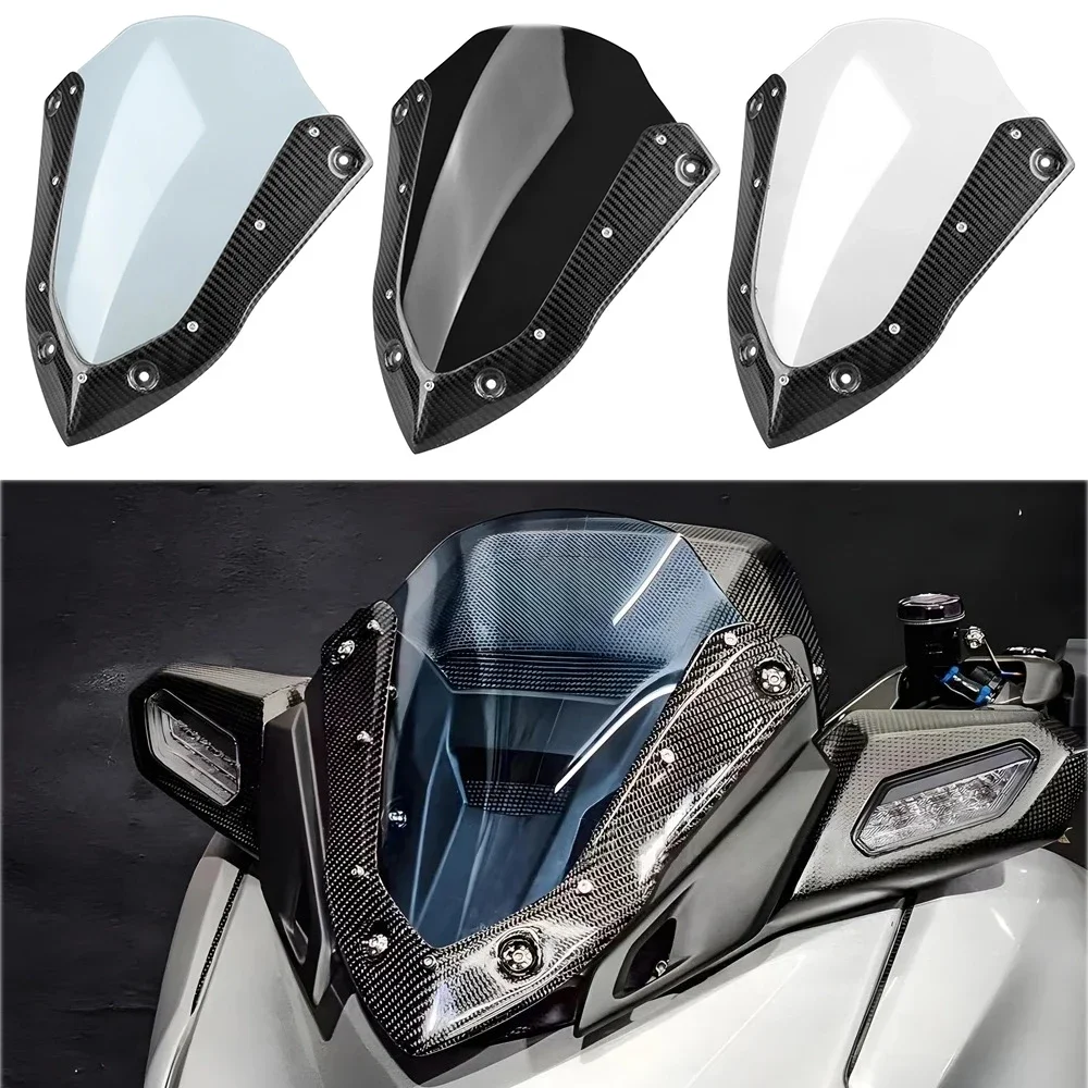 

For YAMAHA XMAX 300 X-MAX 300 2023 2024 Windshield Motorcycle Wind Deflector Anti-Scratch Front Wind Screen Accessories