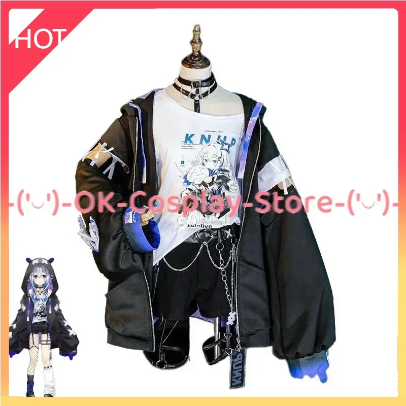 

[Custom Made] Amane Kanata Cosplay Costumes Vtuber Cosplay Clothing Party Suit Coat Shirt Pants Halloween Anime Carnival Uniform