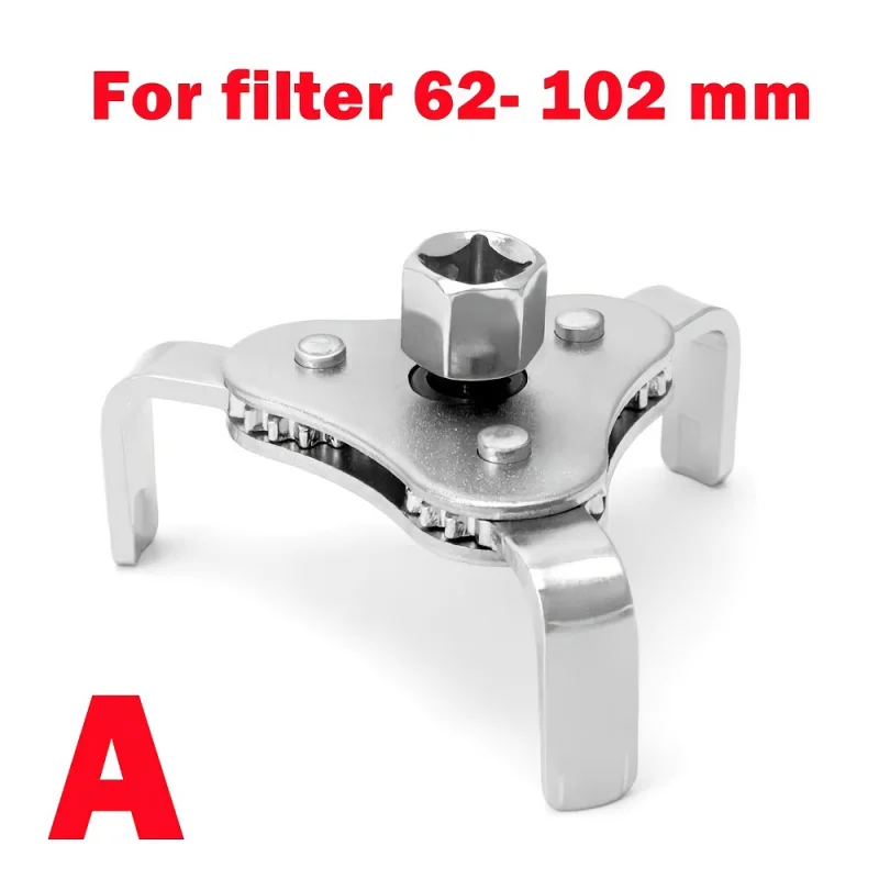 

Universal Oil Filter Wrench 3 Jaw Flatfoot Automotive Maintenance