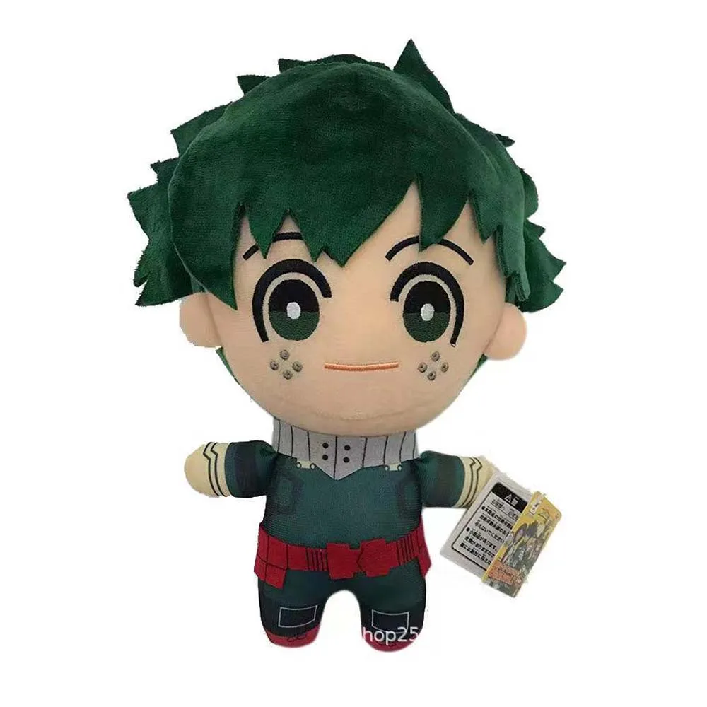 1-10pcs Anime My Heroes Academy Plush Toy Cartoon Izuku Midoriya Katsuki Bakugou Shouto Todoroki Stuffed Doll Children's Gift
