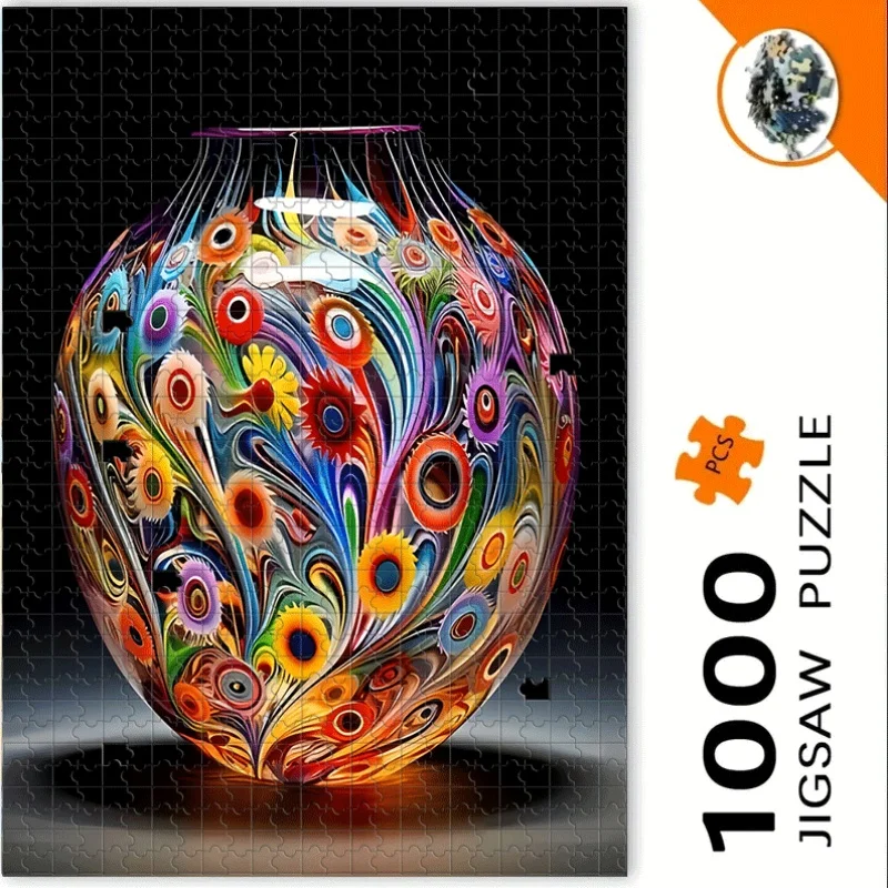 Vase, Colorful Patt…
