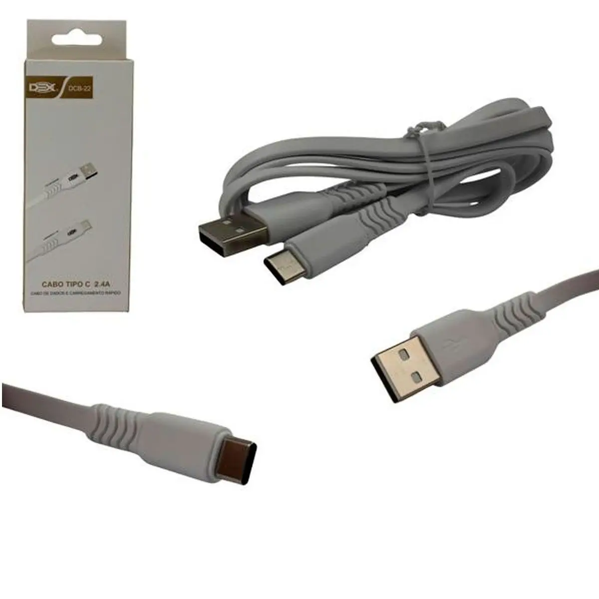 USB Type C to USB Type C Cable 1m Dex