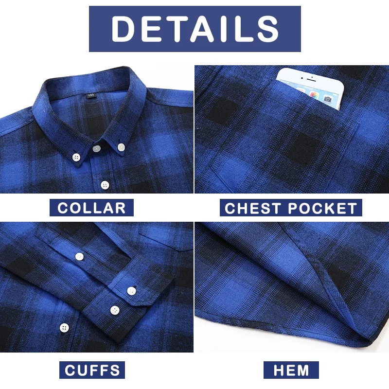 Рисунок 6 - Мужская клетчатая рубашка больших