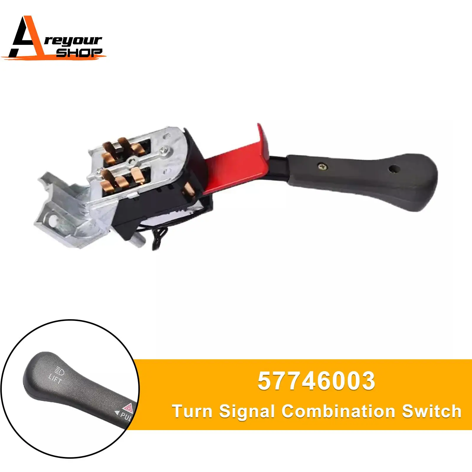 

57746003 Turn Signal Combination Switch for Freightliner Century Columbia 1998 1999 2000 2001 2002 2003