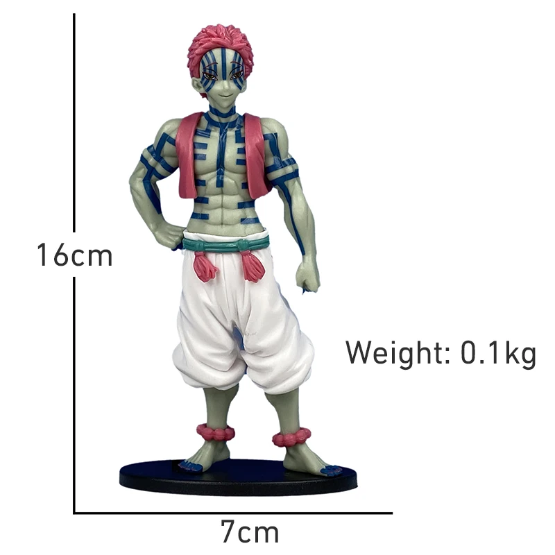 本物のバンダイゴーストキラーアニメ同じモデル九柱の最強姫島京梅鬼滅の刃フィギュア子供のおもちゃギフト