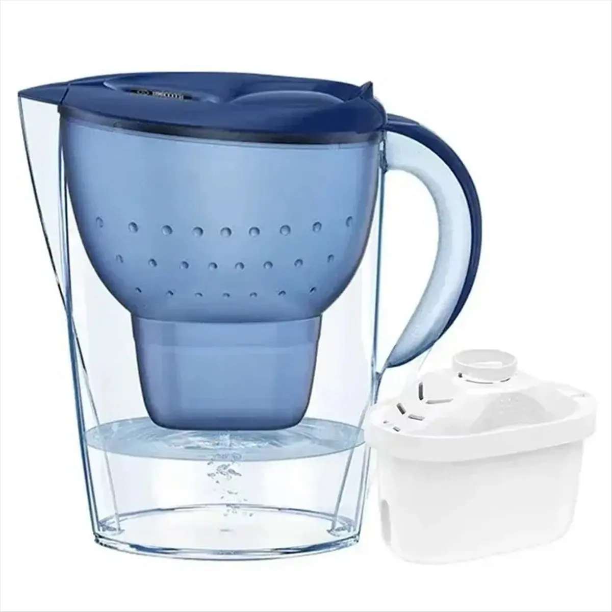 

Бытовой фильтр для воды, чайник для очистки воды с фильтрующим элементом, резервуар для фильтра с активированным углем, чайник для питья [SuperX&KND]