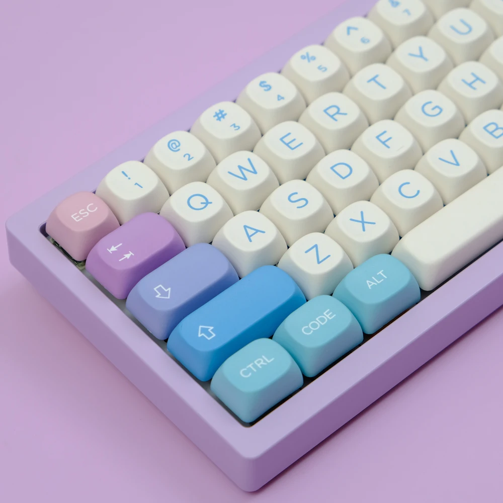 1 Set Fairy Keycaps PBT Dye Sublimation Keycap MOA Profile Key Caps For Keychron Q2 K2 Anne GH60 GK64 Poker 75 980