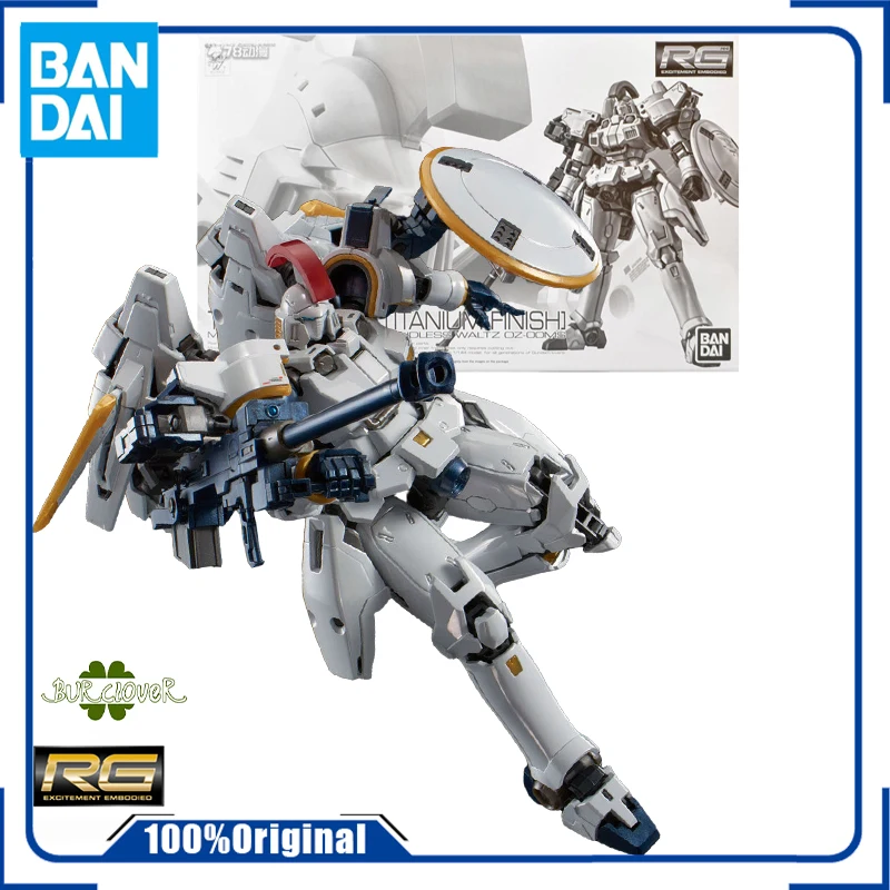 

Bandai Original RG Web Exclusive Version OZ-00MS Tallgeese EW Plated Finish Ver. Anime Action Figure Assembly Model Toys Gifts