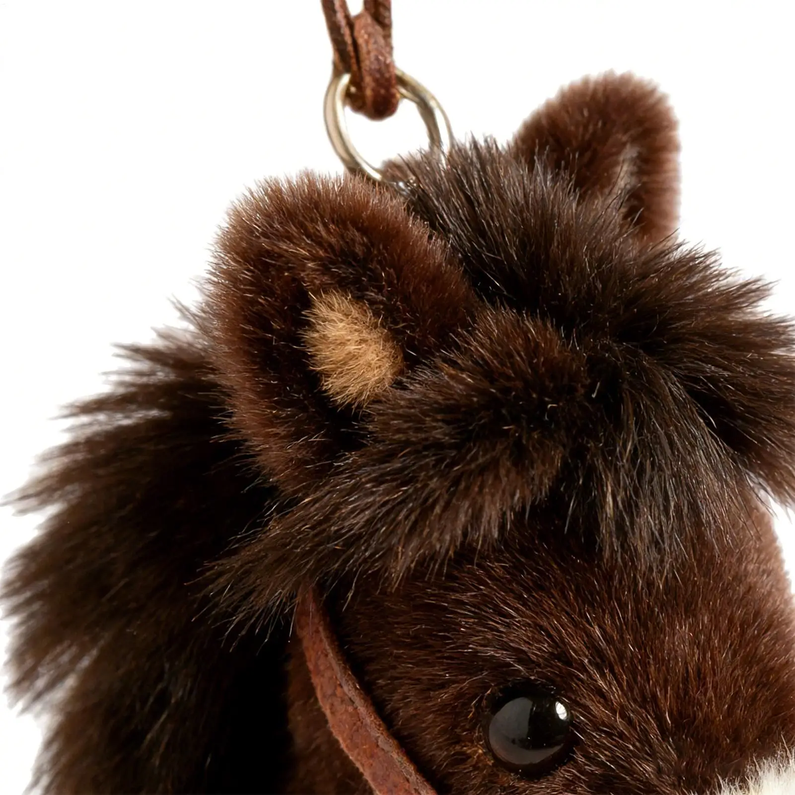 Cute Plush Horse Keychain Soft Stuffed Animal Bag Charm Cartoon Pendant Fashion Accessory for Backpack Purse 2026