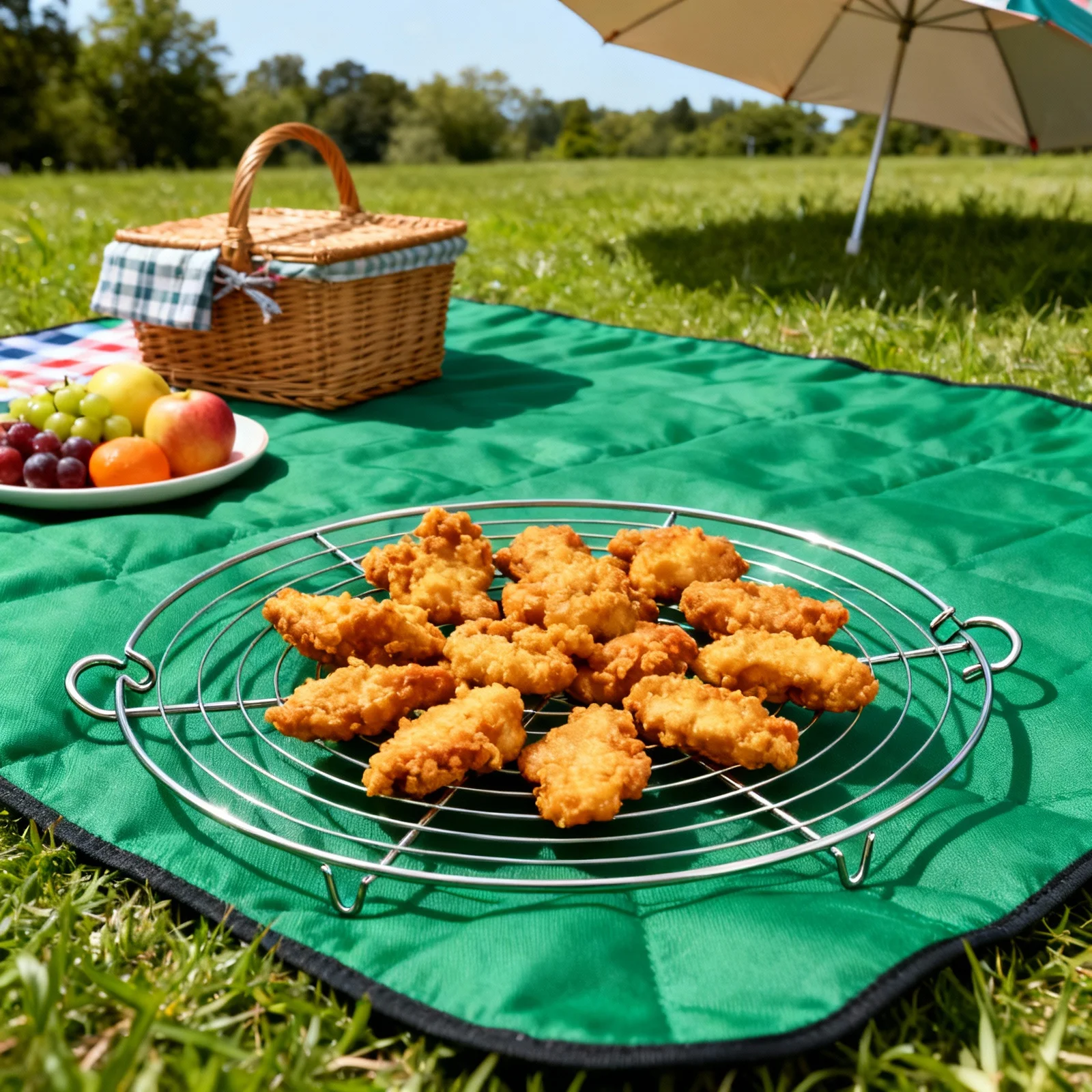 

Stainless Steel Cooling Rack Round Nonstick Baking Wire Rack For Cake Bread Cookie Large Capacity Bakery Cooling Bracket Baking