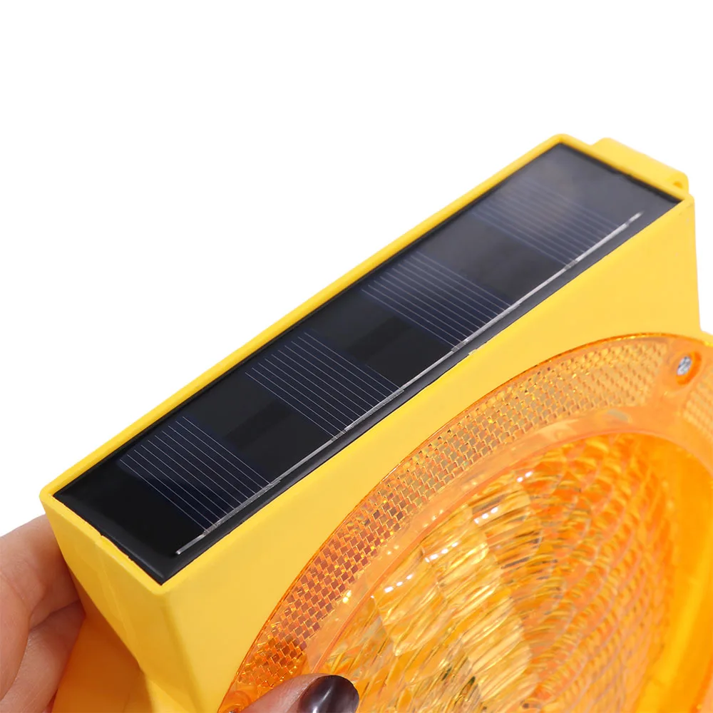 Solar Power Solar Industrial Warning Lights Energy Saving High Brightness LED LED Strobe Construction Light Light Controlled