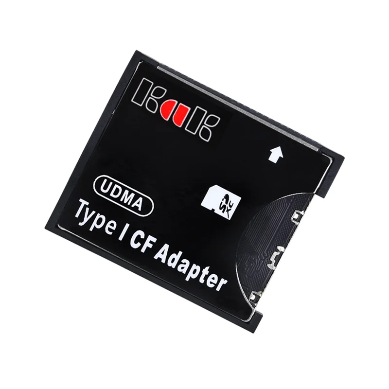 Адаптер SD-CF Type I с поддержкой SD SDHC SDXC MMC Card To Standard Compact Flash Type I Card Reader Converter A002