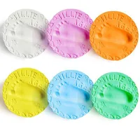 1 Bag Baby Care Soft Air Drying Clay Baby Handprint Footprint Imprint Kit Casting Parent-Child Hand Inkpad Fingerprint Newborn 2