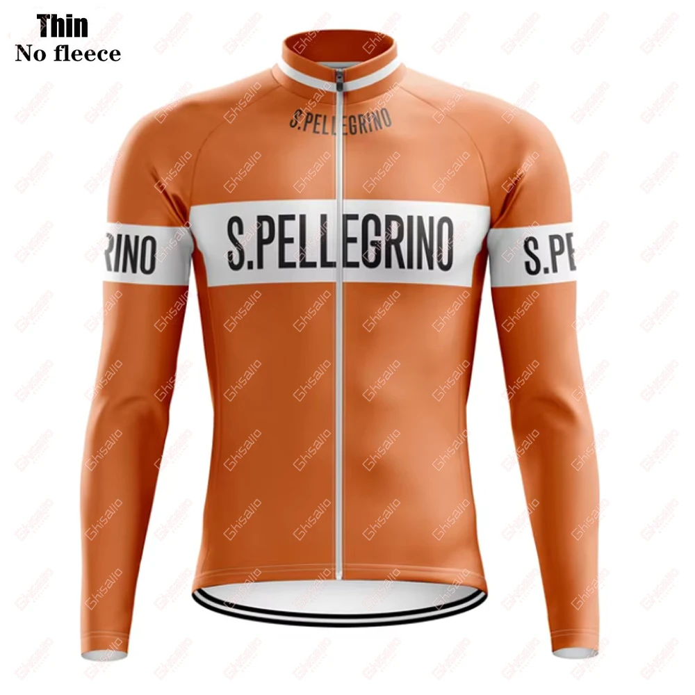 Retro Cycling Jersey for Men MTB Jersey, Bicycle Team Cycling Shirt, Long Sleeve Bike Wear, Premium Cycle Clothes, New 17 Styles