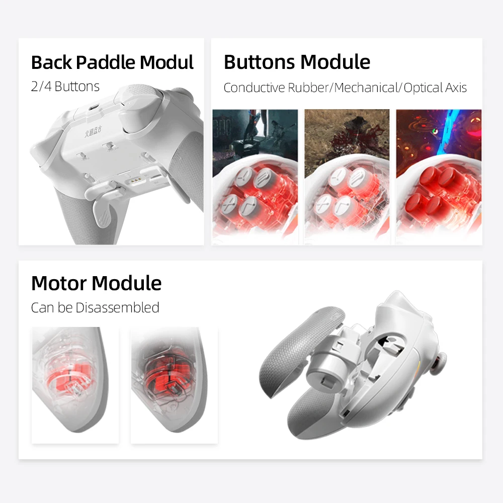 BEITONG PanGu カスタムモジュラーコントローラー ワイヤレスBluetooth