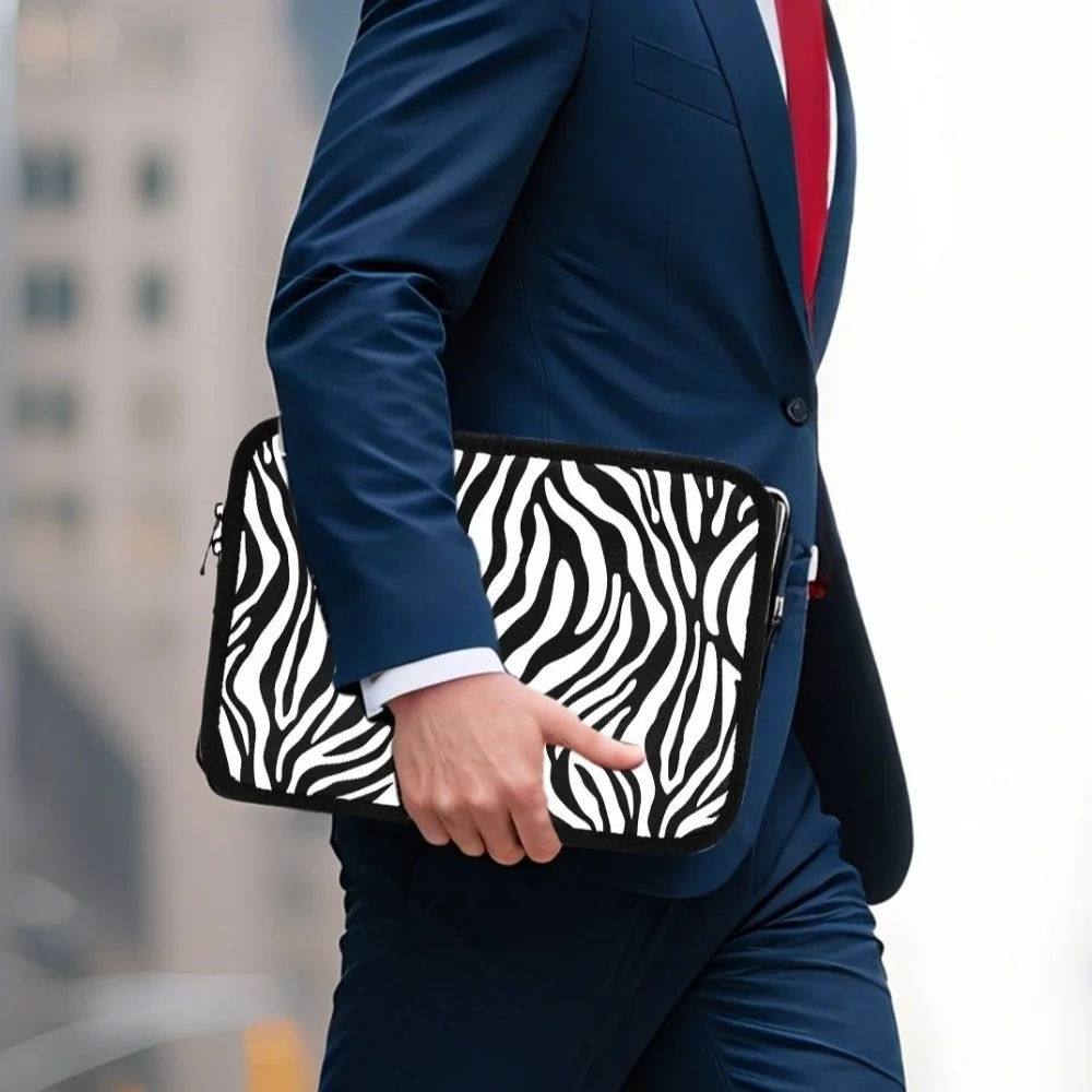 

Hairdressing Stripe Barber Box Large Capacity Makeup Bag Electric Clipper Bag Toolkit Portable Hairdressing Tool Storage Bag