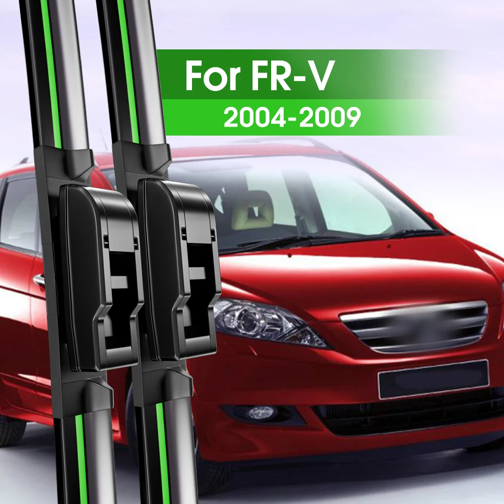 2pcs Front Windshield Wiper Blades For Honda FR-V FRV FR V 2004-2009 2005 2006 2007 2008 Windscreen Window Accessories