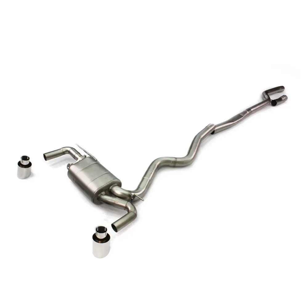 Ss304 Exhaust Pipe for B48 F30 F31 F35 2.0T Factory OEM Valved Exhaust Valvetronic Muffler Auto Performance Parts