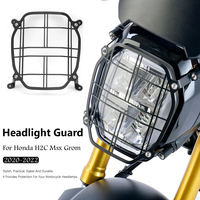 New For Honda H2C MSX GROM 2020 2021 2022 Accessories Motorcycle Headlight Guard Head Metal Grill Cover Protectors H2C Msx Grom