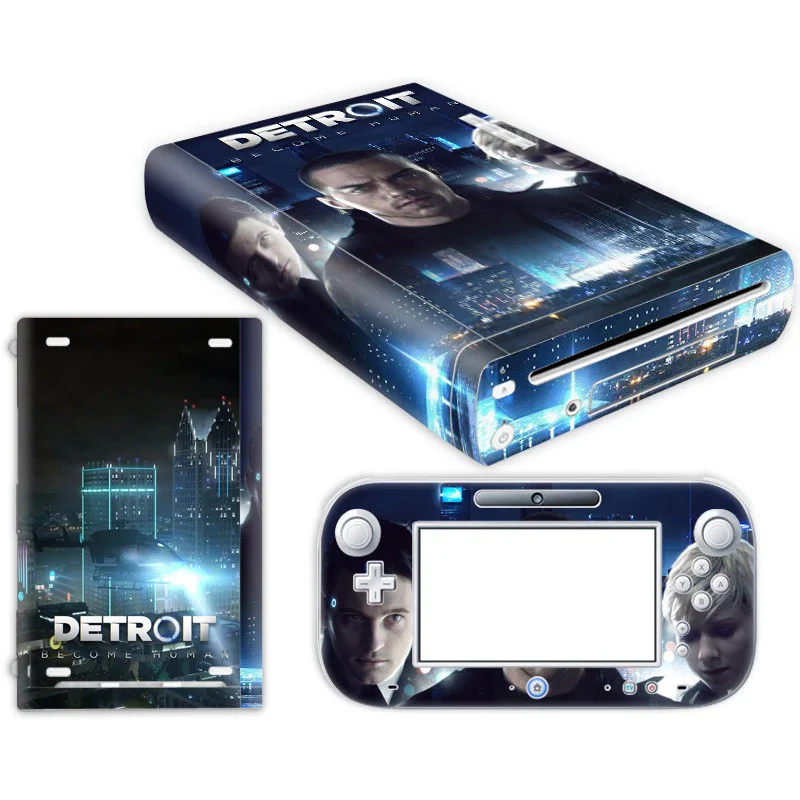 Wii u用の防水PVCステッカー,耐久性のある素材,プロテクターをテーマにした完全なカバレッジ