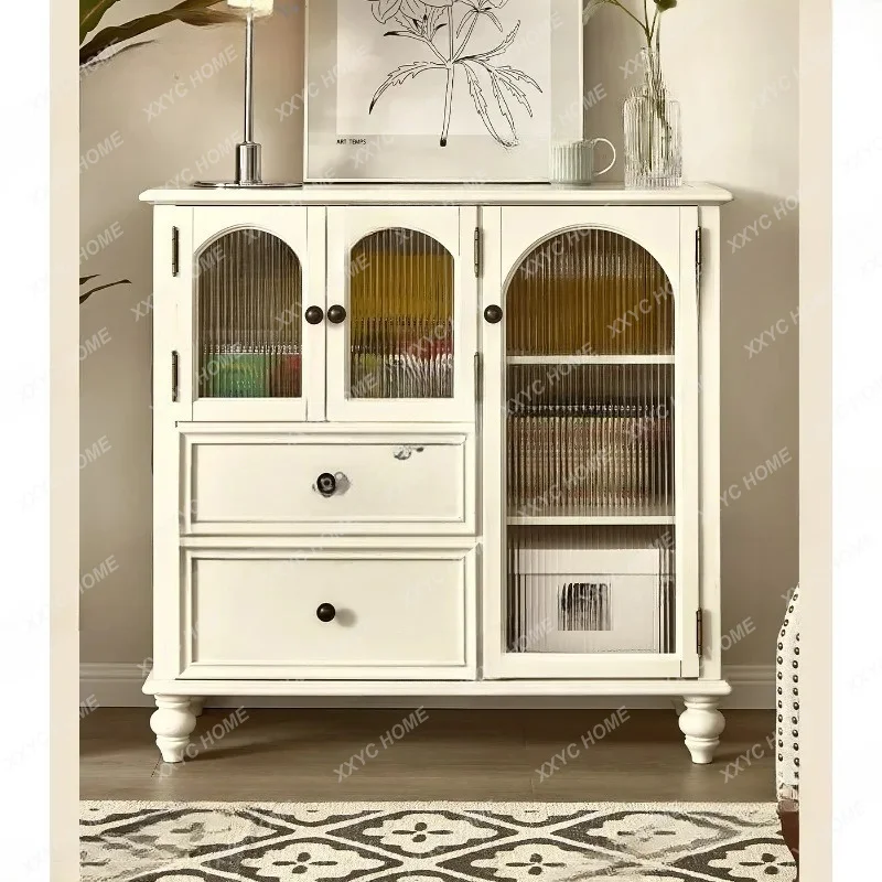 XXSimple Storage Cabinets Organizer House Mid-century Bedroom Modern Luxury Cabinet Wood Shelf Home Auxiliary Furniture For Room