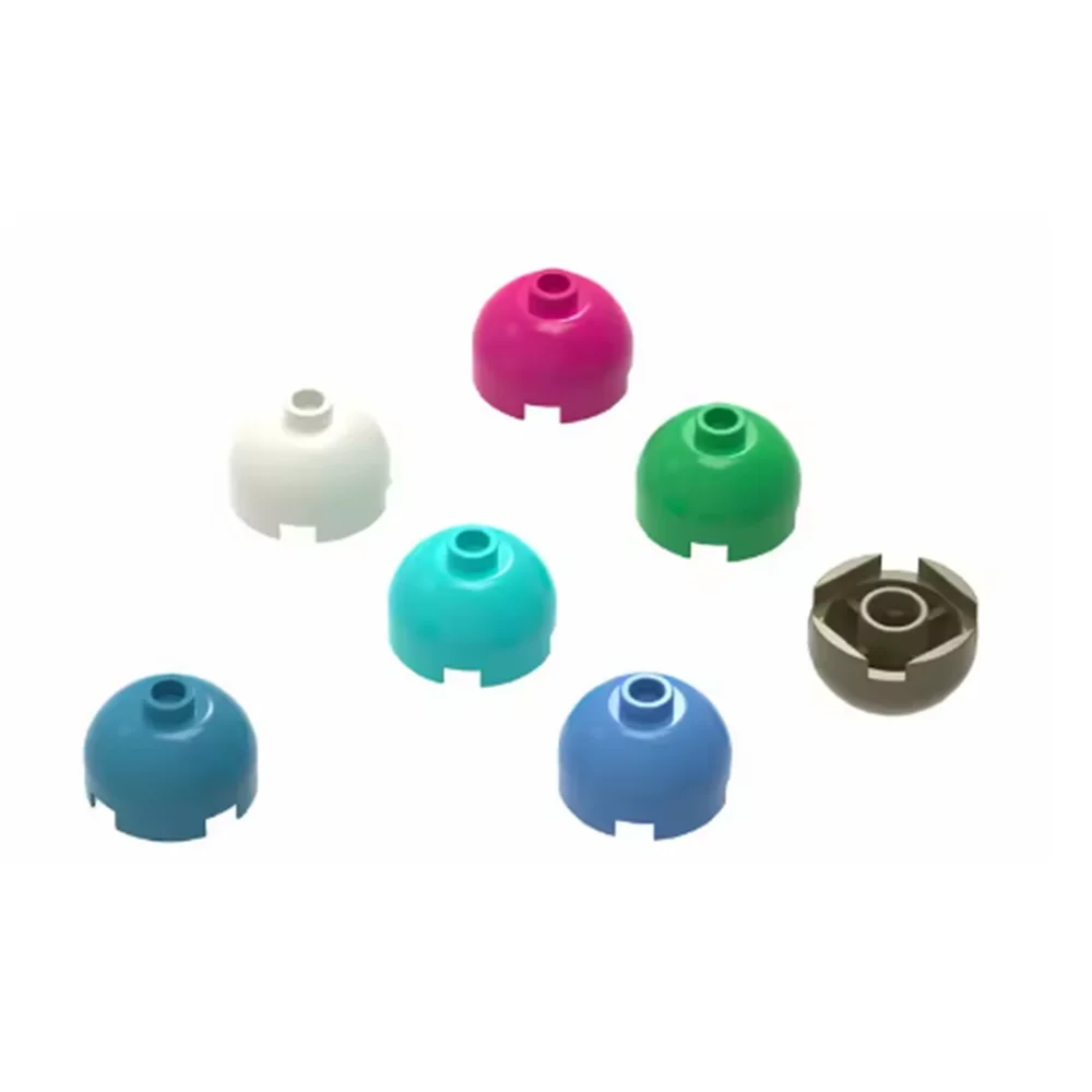 Small Particle Building Blocks 2x2 Dome Bricks 742 Compatible with Lego 18841