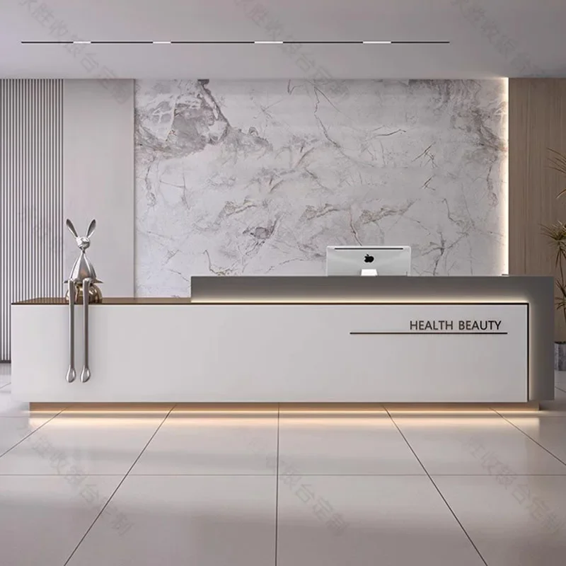 

Luxury Lectern Bar Counter Reception Restaurant Tables Wooden Podium Pulpitos Receptionist Restaurant Bureau Salon Furniture