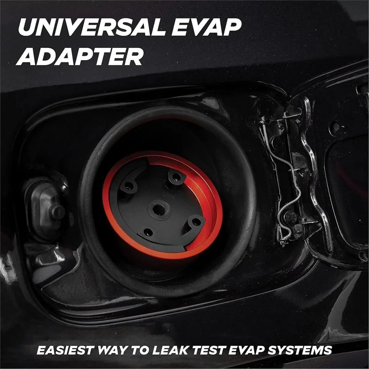 A67F Universal Gas Cap Adapter for Easy EVAP Leak Testing - Fuel Flap Bypass Opener Cylinder Accessories