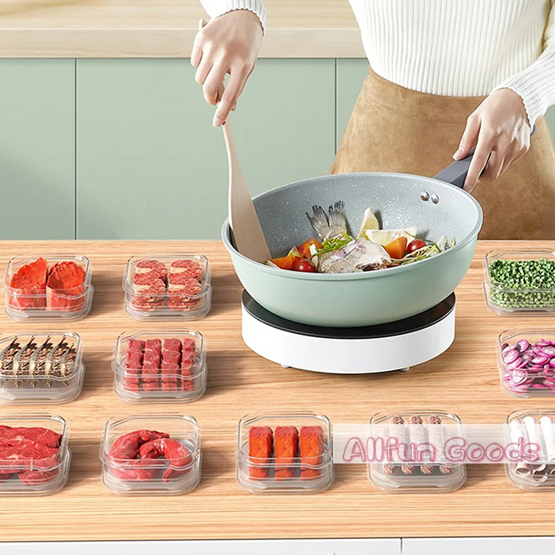 حاويات تخزين الطعام في الثلاجة - مراجعة Food Storage With Dividers وسعره