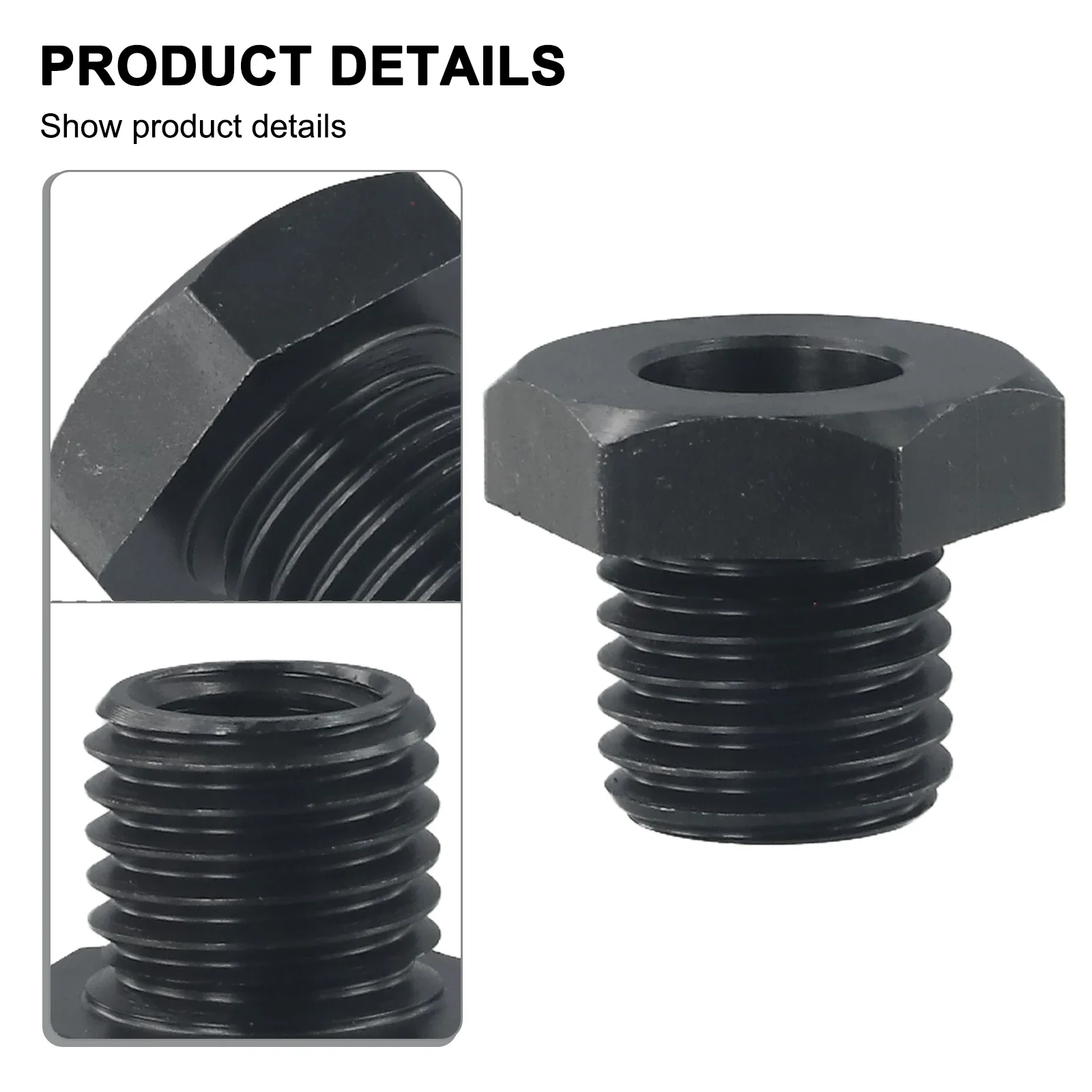 Lathe Headstock Spindle Chuck Adapter M18X2 5 To 8TPI For Wood Turning Lathe With Dust Proof Seal Extending Bearing Lifetime