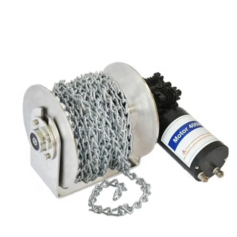 

Stainless steel electric winch Rare earth motor marine winch Marine yacht accessories Customized marine winch